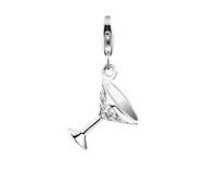 Nenalina Anhänger Cocktailglas Zirkonia 925 Silber OneSize Damen