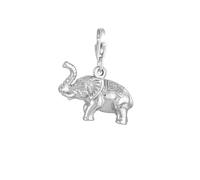 Charm Anhänger Elefant Symbol Tier Reise 925 Silber Nenalina Silber 001 (Artikelnummer: 4N262/50X001)