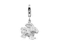 Nenalina Häschen Karabiner Charm Anhänger für Bettelarmband aus 925 Sterling Silber 713206-000
