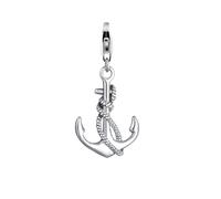 Nenalina Anker Karabiner Charm Anhänger für Bettelarmband aus 925 Sterling Silber 713068-000
