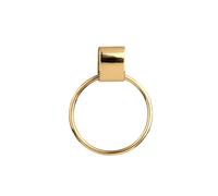 Nenalina Basic Charmträger Kombinierbar Anhänger 925 Silber goldfarben Damen