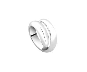 Nenalina Basic Wickelring Fingerschmuck 925 Silber 58 Damen
