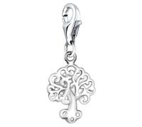 Nenalina Charm Anhänger Baum des Lebens Tree of Life 925er Silber Silber