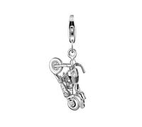 Nenalina Big Bike-Anhänger Motorrad Cross 925 Silber OneSize Damen