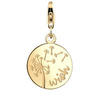 Nenalina Blumen Karabiner Charm Anhänger für Bettelarmband aus 925 Sterling Silber