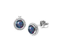 Nenalina Ohrringe Stecker Boho Opal Geburtsstein Oxid 925 Silber Ohrring Produkte (1.0 pieces)