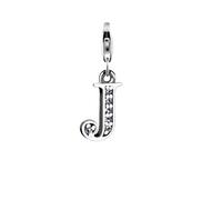 Nenalina Buchstaben Anhänger Zirkonia 925 Silber Buchstabe "R" Damen