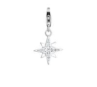 Charm Stern Astro Basic Kristalle 925 Silber Nenalina Silber 001 (Artikelnummer: 4N991/10X001)