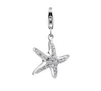 Nenalina Charm Anhänger Seestern 925 Sterling Silber - Clasp Charm Damen - Handgefertigt, stilvoll & elegant