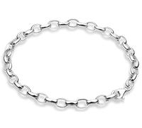Nenalina, Armband Charmträger Carrier Anhänger 925 Sterling Silber in silber, Schmuck für Damen Gr. 22 cm