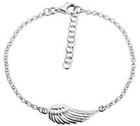 Nenalina Armband »Flügel Anhänger Schutzengel 925 Silber«