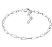 Nenalina Armband Gliederarmband Charmträger Basic 925 Silber (Farbe: Silber, Größe: 16 Cm)