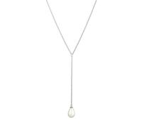 Nenalina Damen Halskette mit Muschel Perle in Tropfenfürm 925 Sterling