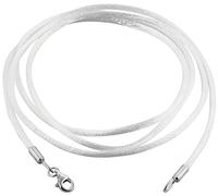Nenalina Halskette Seidenband Basic-Kette Satin 925er Sterling Silber Home & Lifestyle Kette Produkte (1.0 st)
