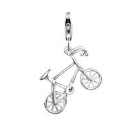 Nenalina Charm Fahrrad Bike Anhänger 925 Sterling Silber, silber Silber