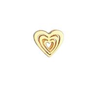 Nenalina Herz Bead Liebe Love 925 Silber goldfarben Damen