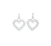 Nenalina Herz Kristalle Romantik 925 Silber OneSize Damen