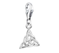 Nenalina Knoten Karabiner Charm Anhänger Bettelarmband 925 Silber