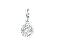 Nenalina Damen Charm Kompass silber, Größe One Size, 5621964 Silber One Size