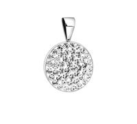 Nenalina Kreis Geo Funkelnd 925 Silber, mit Kristallen von Swarovski® OneSize Damen