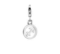 Nenalina Charm Sternzeichen Anhänger 925 Sterling Silber, silber Silber