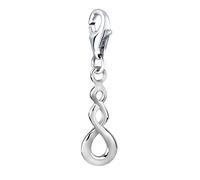 Nenalina Charm-Einhänger »Maori Infinity Kraft Symbol-Charm Twist 925 Silber«