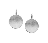 Ohrringe Basic Geo Kreis Brushed Trend 925 Sterling Silber Nenalina Silber 4O233/80X001