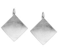 Nenalina Ohrringe Silber 925 Damen Ohrhänger mit Viereck, Eckige