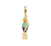 Nenalina Damen Charm Vogel mehrfarbig, Größe One Size, 5623251 Gold / GrüN / Rot / Blau / Mischfarben One Size