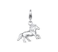 Nenalina, Charm Pferd Tier Anhänger 925 Sterling Silber in silber, Kinderaccessoires für Mädchen Gr. OneSize