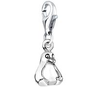 Nenalina Charm Anhänger Pinguin 925 Sterling Silber Silber