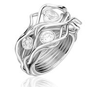 Nenalina Ring Damen silber, 54