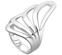 Nenalina Ring Silber 925 Damen Silberring Damenring polierte Oberfläche Wickelring