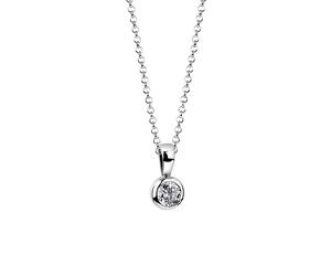 Nenalina Solitär Zirkonia 925 Silber 45 Damen