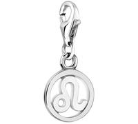 Nenalina Sternzeichen Löwe Karabiner Charm Anhänger für Bettelarmband aus 925 Sterling Silber 713297-000