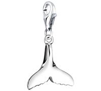 Nenalina Walflosse Karabiner Charm Anhänger Bettelarmband 925 Silber