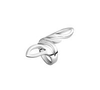 Nenalina Wickelring Basic Statement Struktur 925 Silber 56 Damen