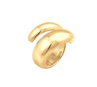 Nenalina Wickelring Glänzend Modern Statement 925 Silber 58 Damen