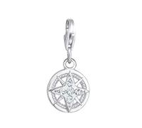 Nenalina Damen Charm Kompass silber, Größe One Size, 5621964 Silber One Size