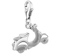 Nenalina Damen Charm 'Motorrad' silber, Größe One Size, 4375930 Silber One Size