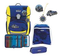 Neo Blue Police Set 4tlg-blau