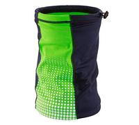 NEO Herren Halswärmer, außen 92% Polyester und 8% Elasthan, Innen-Fleece 100% Polyester Schlaufenschal in Einheitsgröße, lichtreflektierend, mit einem Kontraststreifen, wärmend