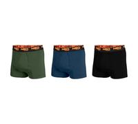 NEO TOOLS Herren Boxer-Shorts Basic 3er Pack - Hochwertige Baumwolle mit Elasthan (180 g/m²) - Nahtlos & Bequem - Ideal für Alltag & Arbeit - Ergonomischer Schnitt