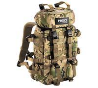 NEO TOOLS Touristenrucksack 84-325, Fassungsvermögen 30 Liter, Cameo-Farbe, verstellbare Seitengurte, 2 Taschen, Polyester 600D