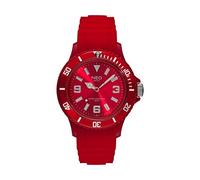 NEO watch Nice-1 N1-010 Unisex-Armbanduhr mit Silikonarmband, Rot