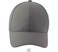NEOBLU Unisex 6-Panel Kappe Klassische Cap Tom grey melange one size