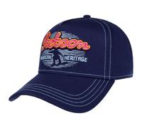 Neon Wordmark Trucker Cotton Cap by Stetson dunkelblau One Size