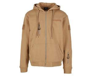 Neopren-Hoodie BRANDIT "Brandit Tactical Sweat Jacket", Herren, Gr. L, camel, 100% Nylon, unifarben, normal, ohne Ausschnitt, Pullover (86005954-L) camel