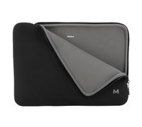 Mobilis Neopren-Notebook-Hülle Skin Sleeve 14–16 Zoll, kompatibel mit MacBook Pro 16'' Schwarz/Grau