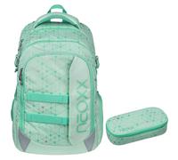 Neoxx Active Pro Schulrucksack-Set 2tlg Mintastic